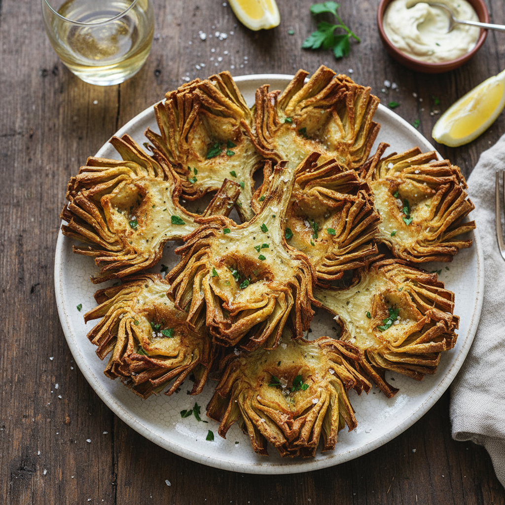 Carciofi alla Giudia Romani