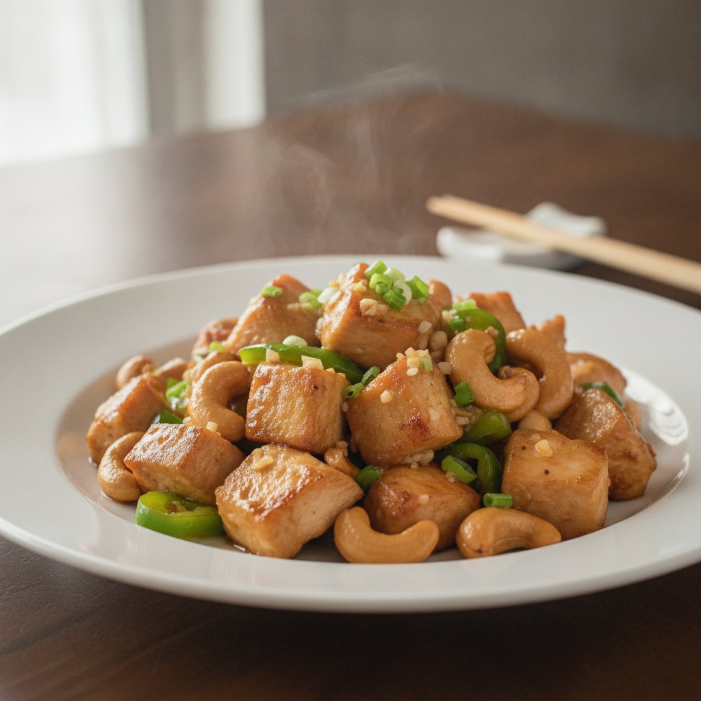 Chicken With Cashew Nuts (Low-Calorie)