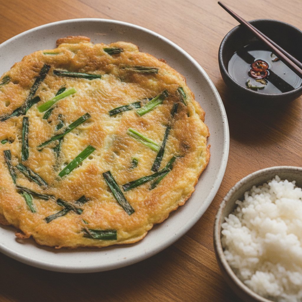Green Onion Egg Pancake