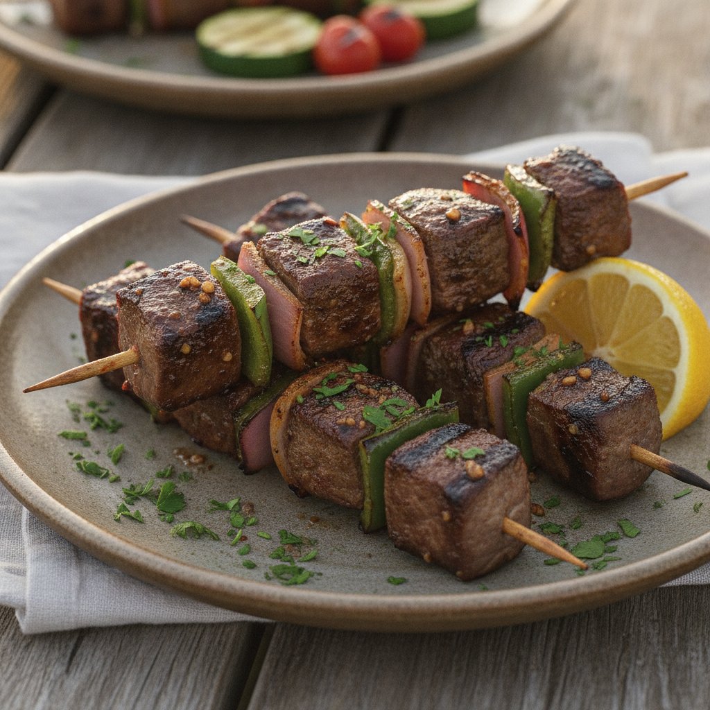 Grilled Beef Kabobs