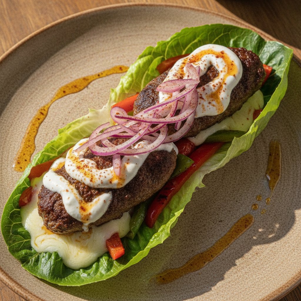 Turkish Sausage Sandwich (Keto)