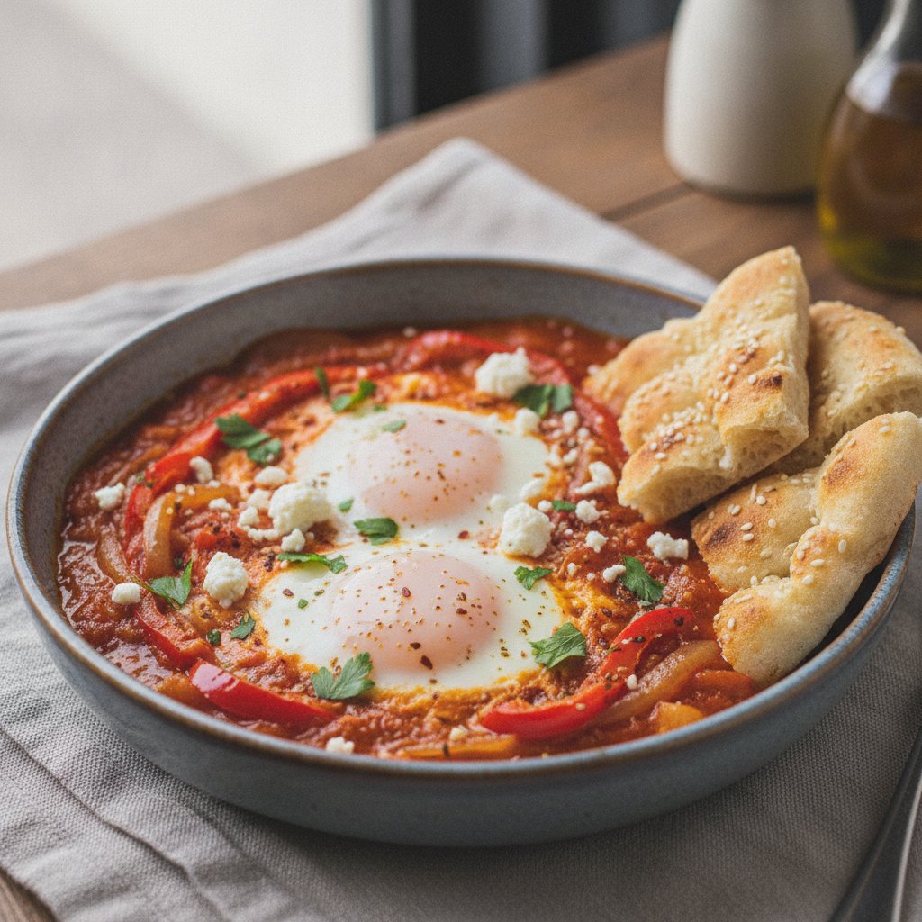Baked Egg and Vegetable Bowl