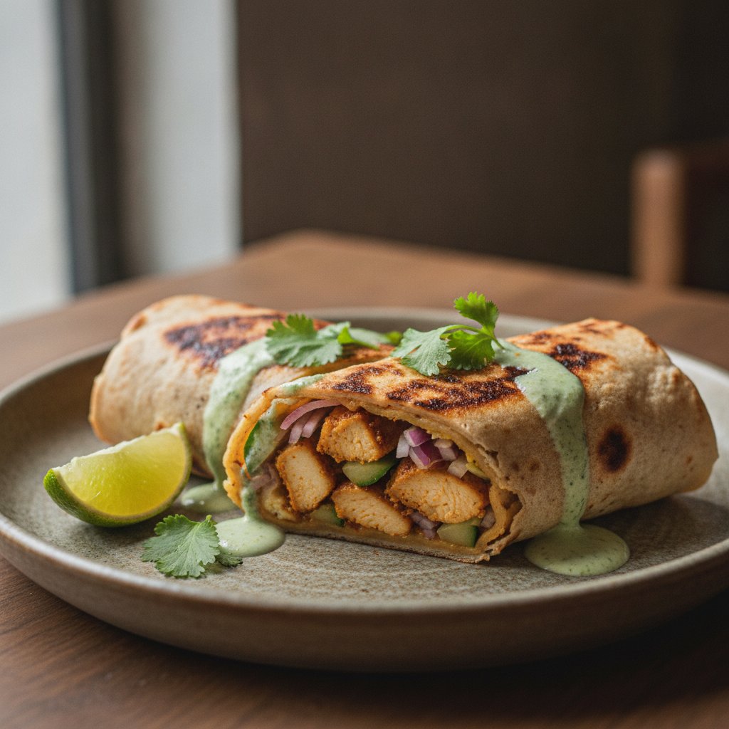 Spiced Chicken Roll