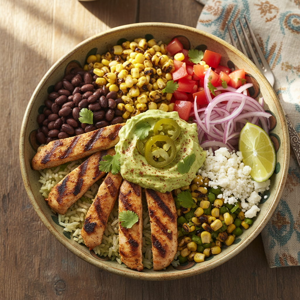 Southwest Chicken Burrito Bowl