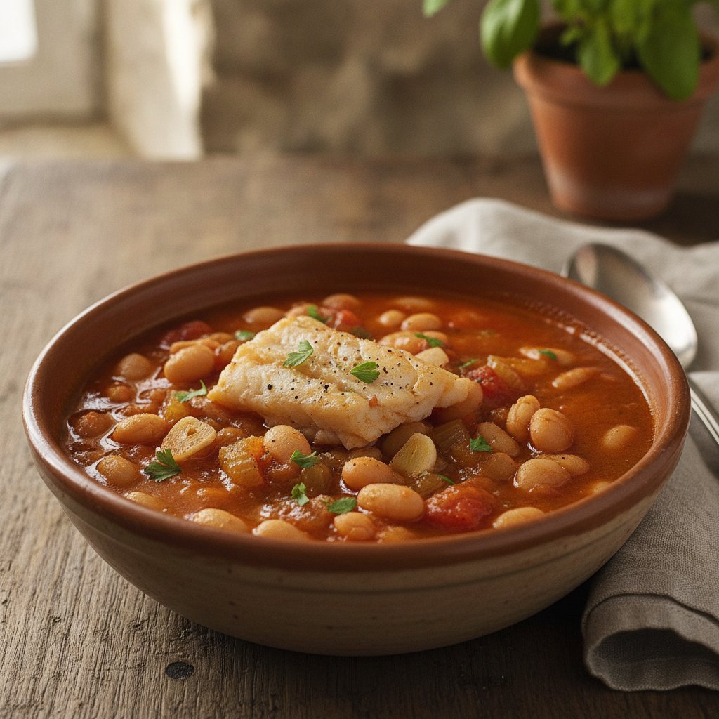 Tuscan Salt Cod Stew