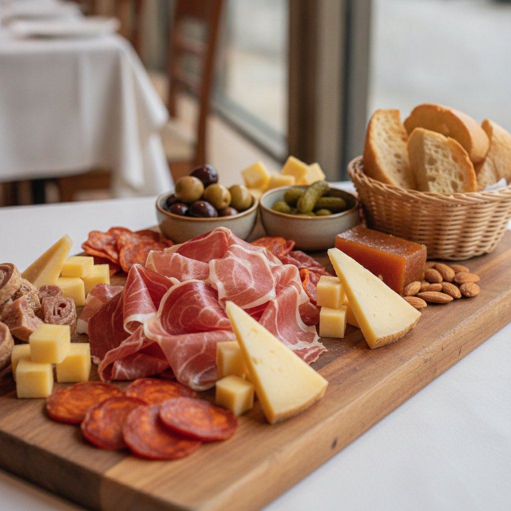 Cured Meat and Cheese Board