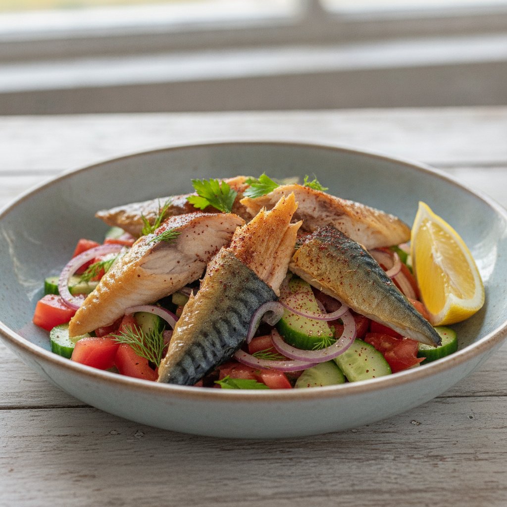 Smoked Mackerel Salad