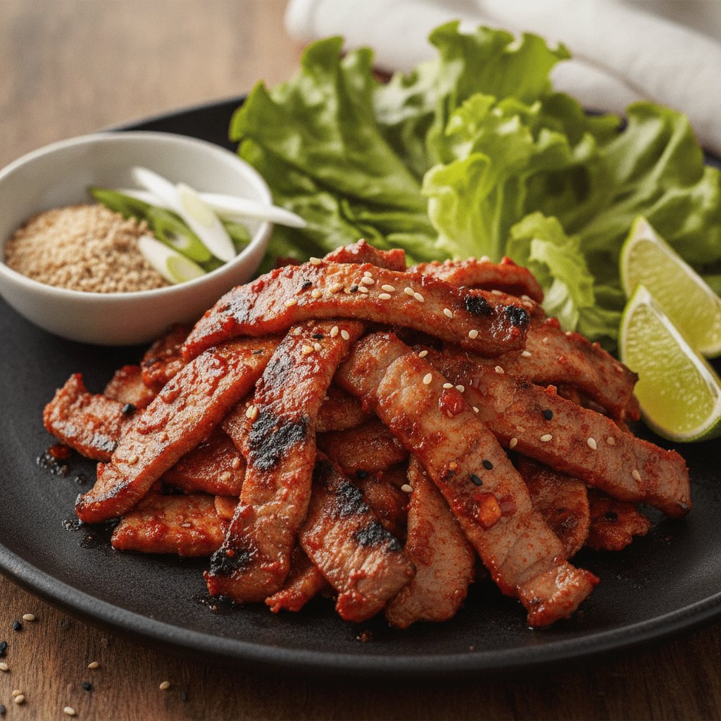 Korean Spicy Grilled Pork (Low-Calorie)