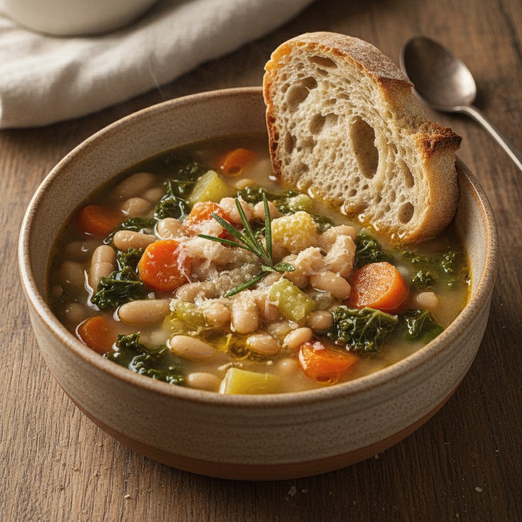 Bean and Vegetable Soup Stew
