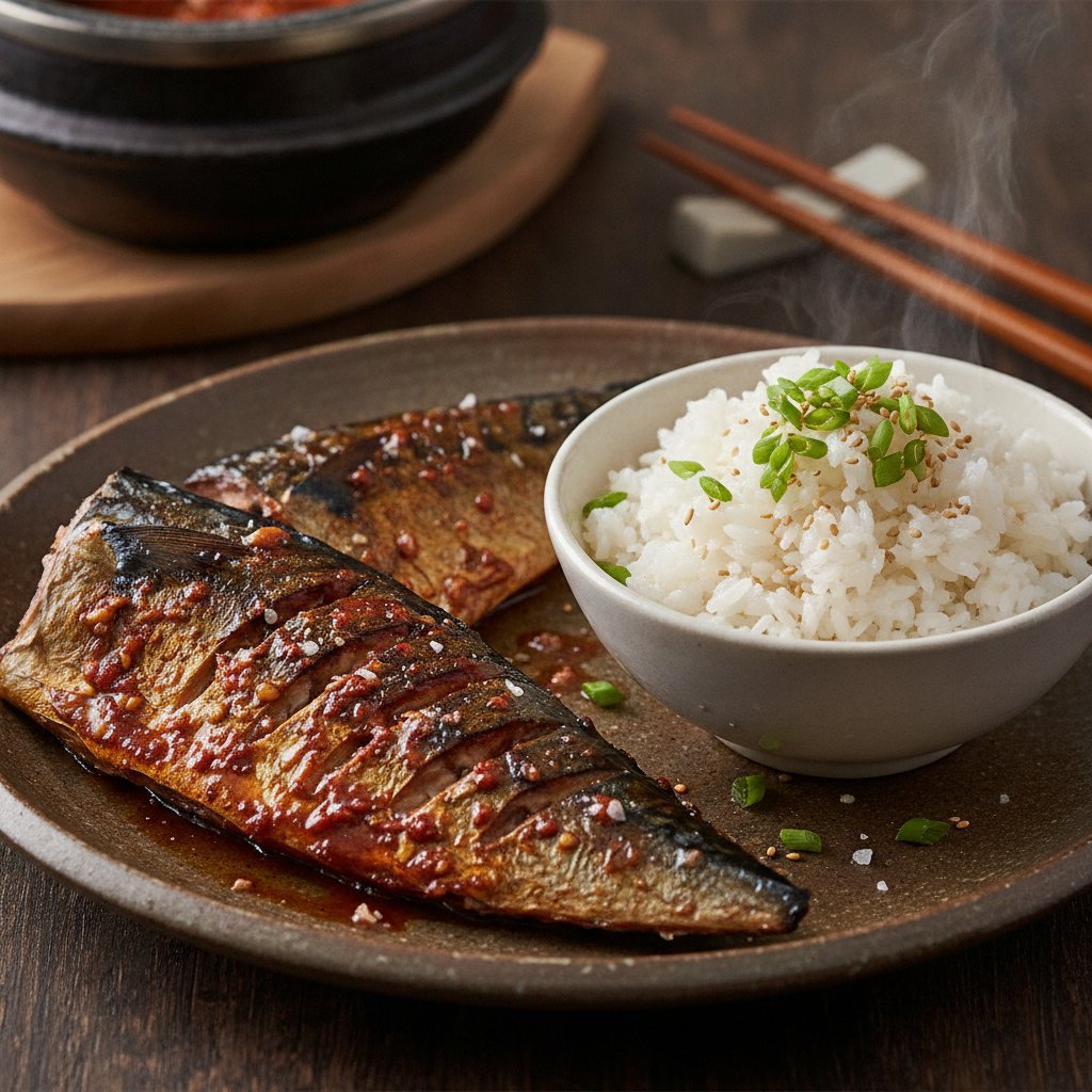 Korean Grilled Mackerel