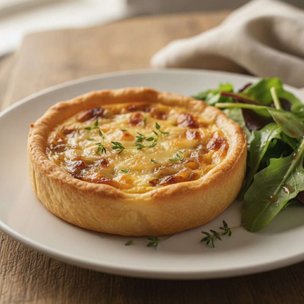 Baked Cheese and Onion Tart