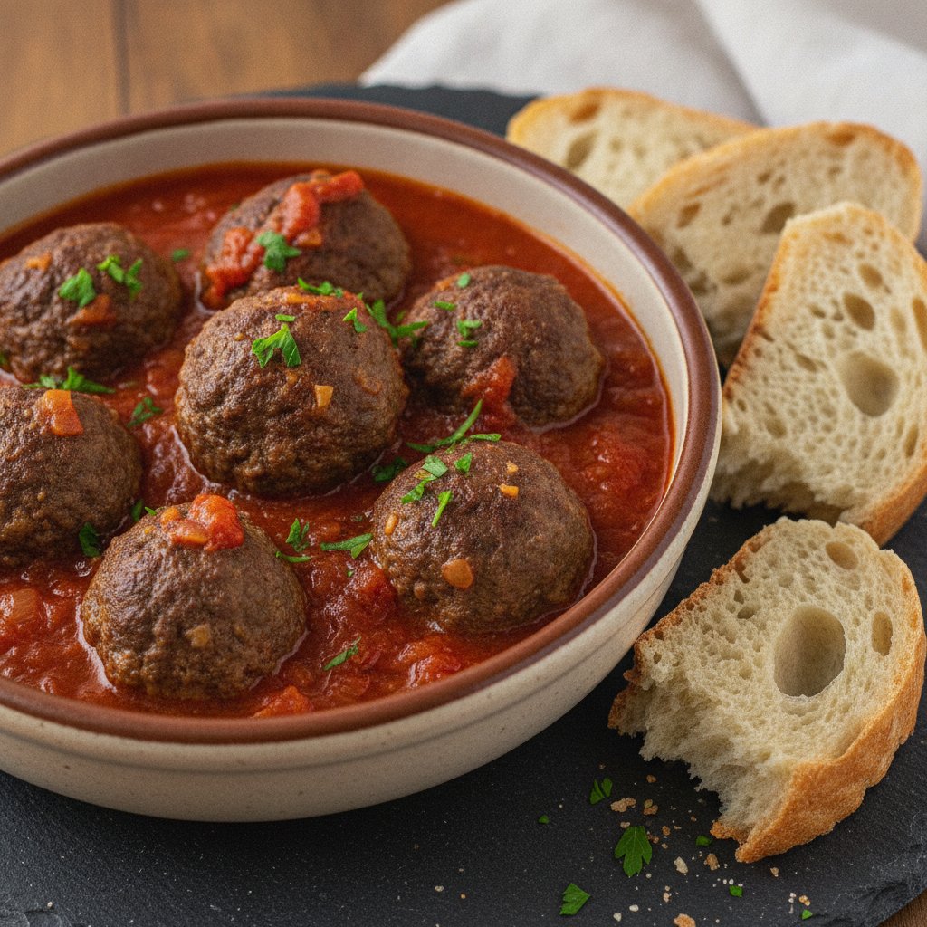 Meatballs in Tomato Sauce