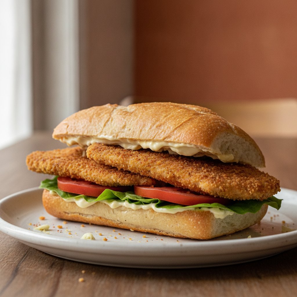 Spanish Fried Cutlet Sandwich