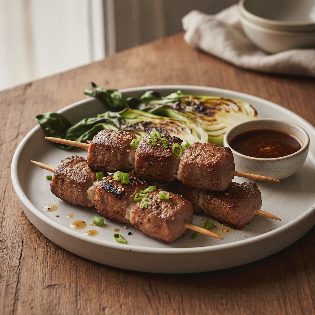 Grilled Lamb Skewers (Keto)