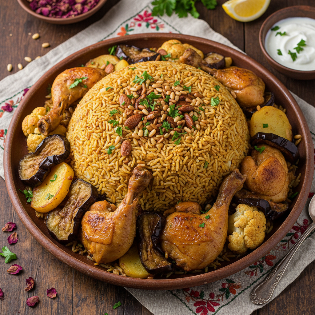 Chicken Makloubet Beit Lahm