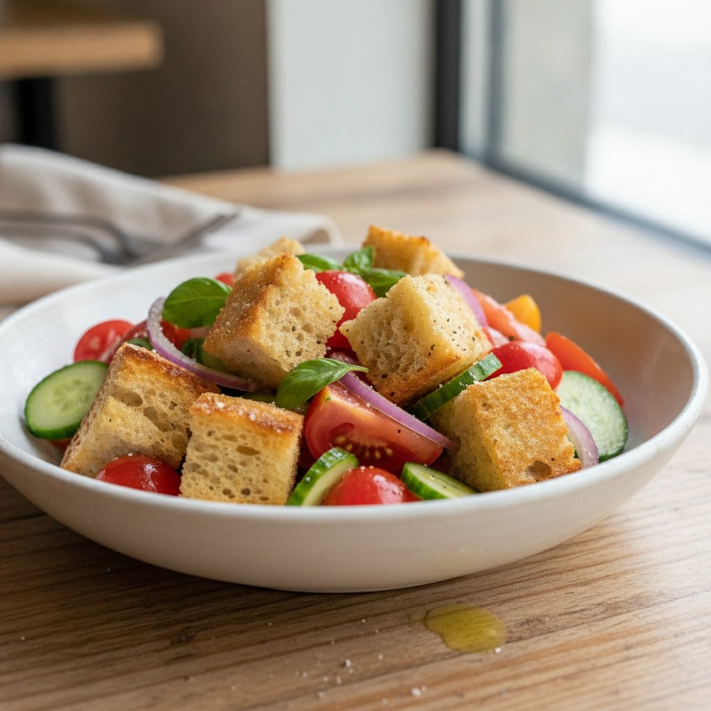 Bread and Tomato Salad (Low-Calorie)