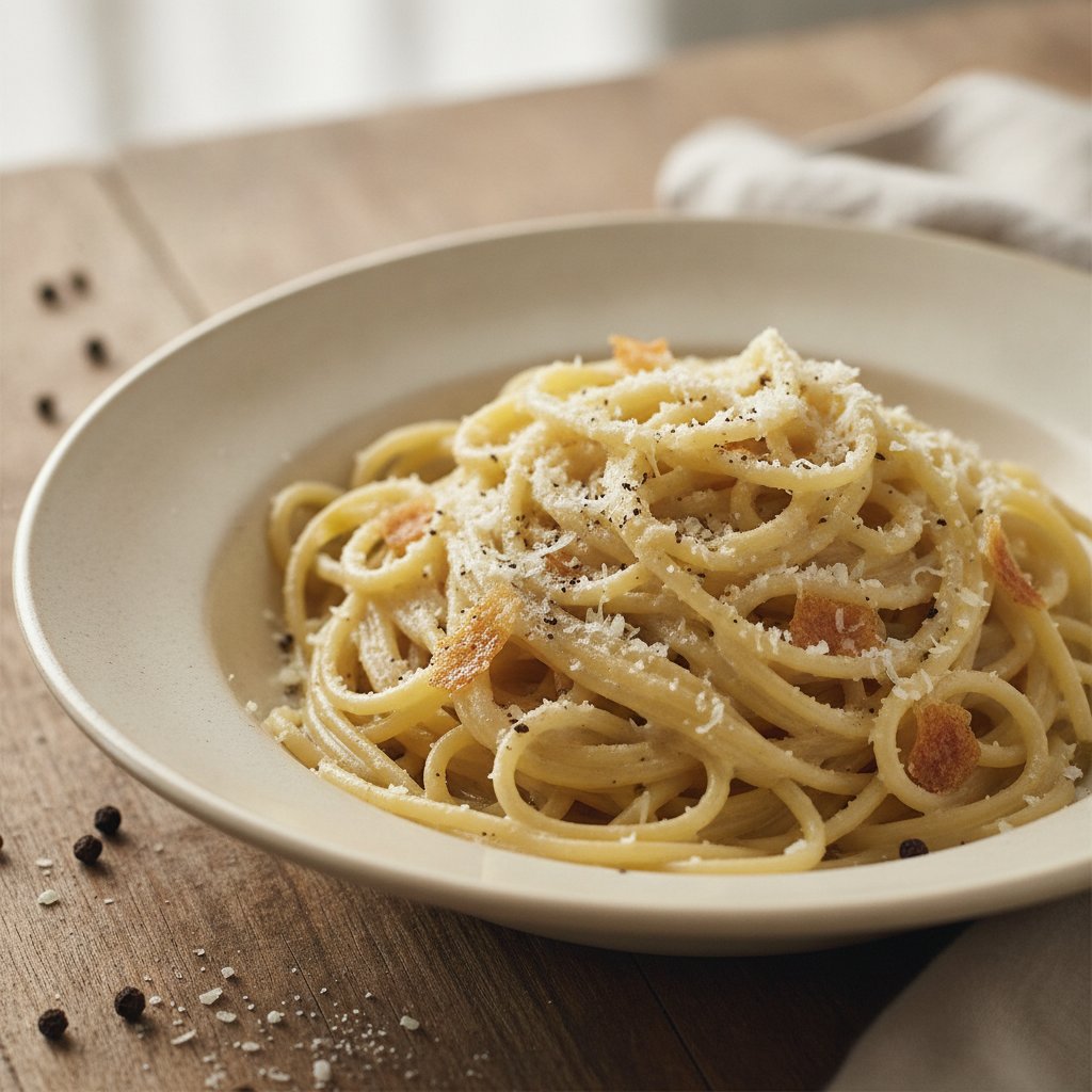 Pepper and Cheese Noodles (Low-Calorie)