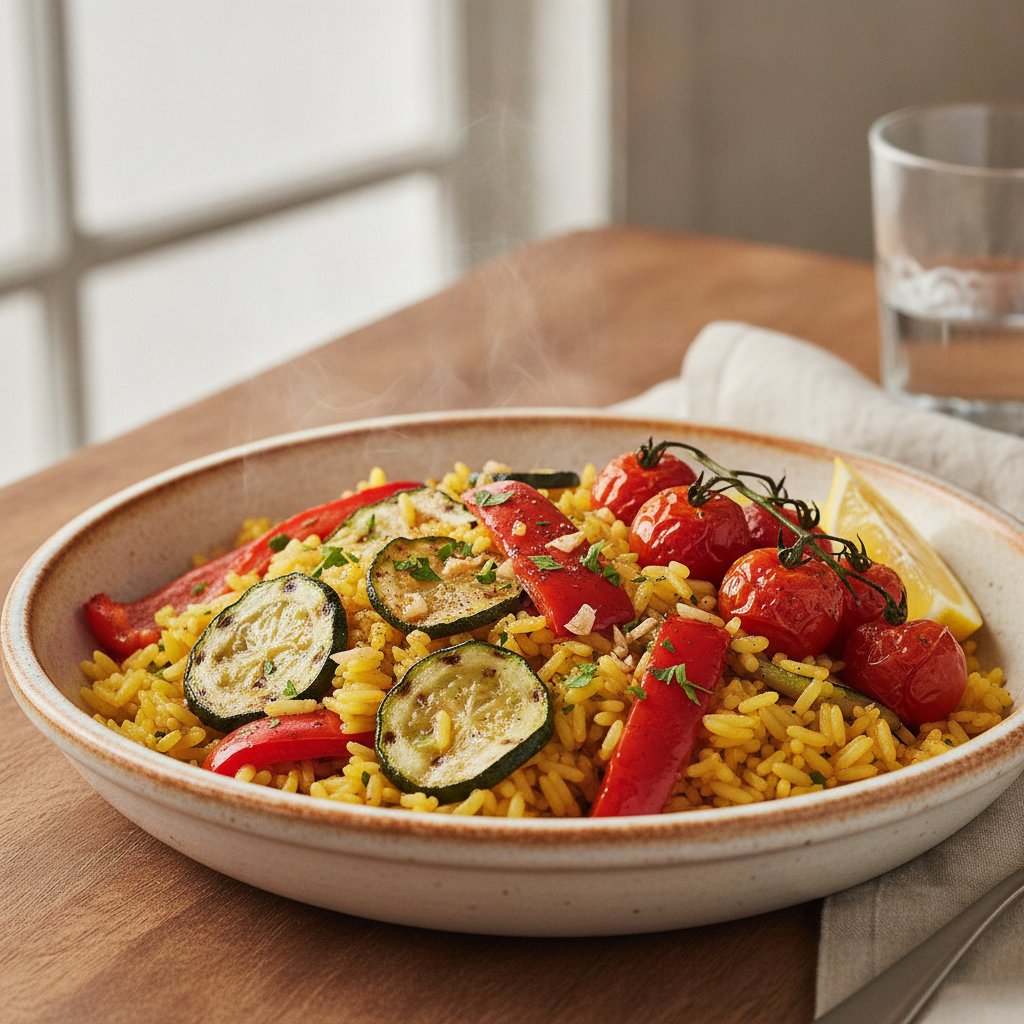 Roasted Vegetable Rice