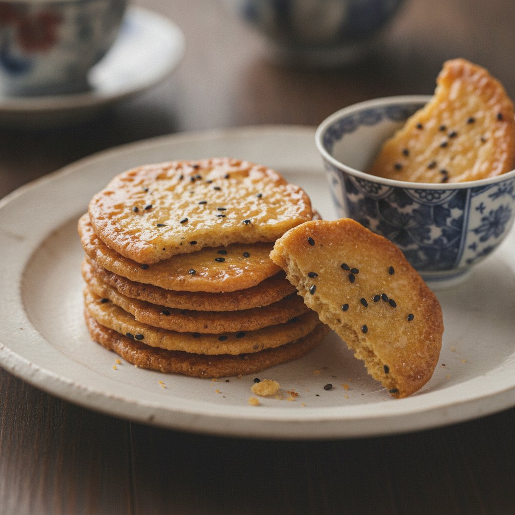 Japanese Thin Crisp Sugar Cookies
