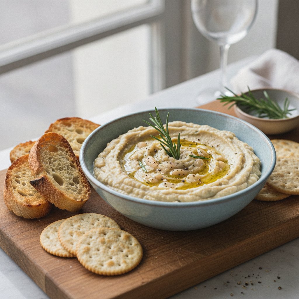 White Bean Dip with Rosemary