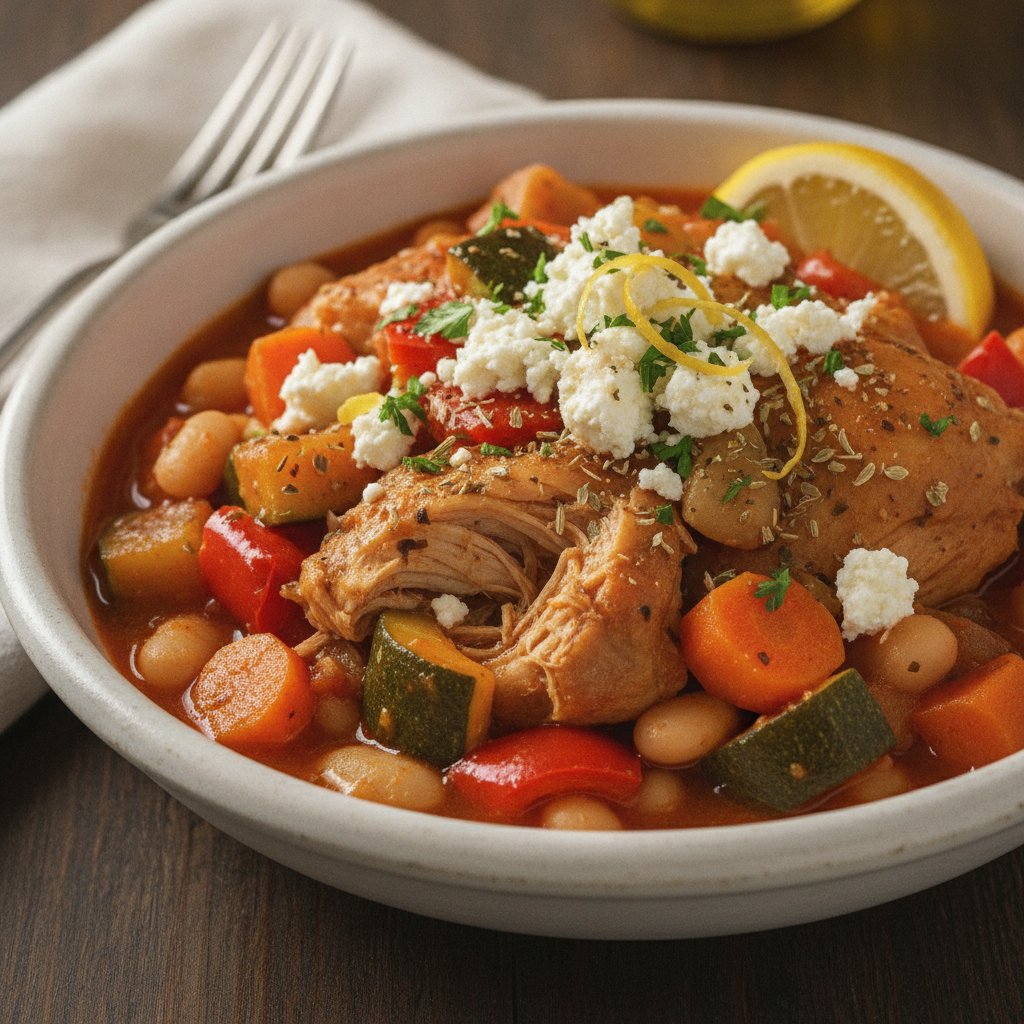 Chicken and Vegetable Stew (High-Protein)