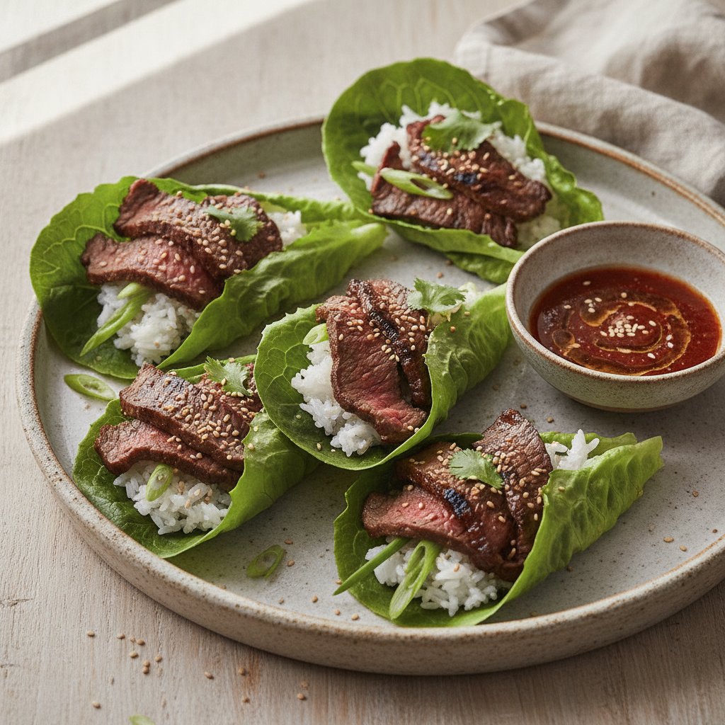Grilled Beef Wraps