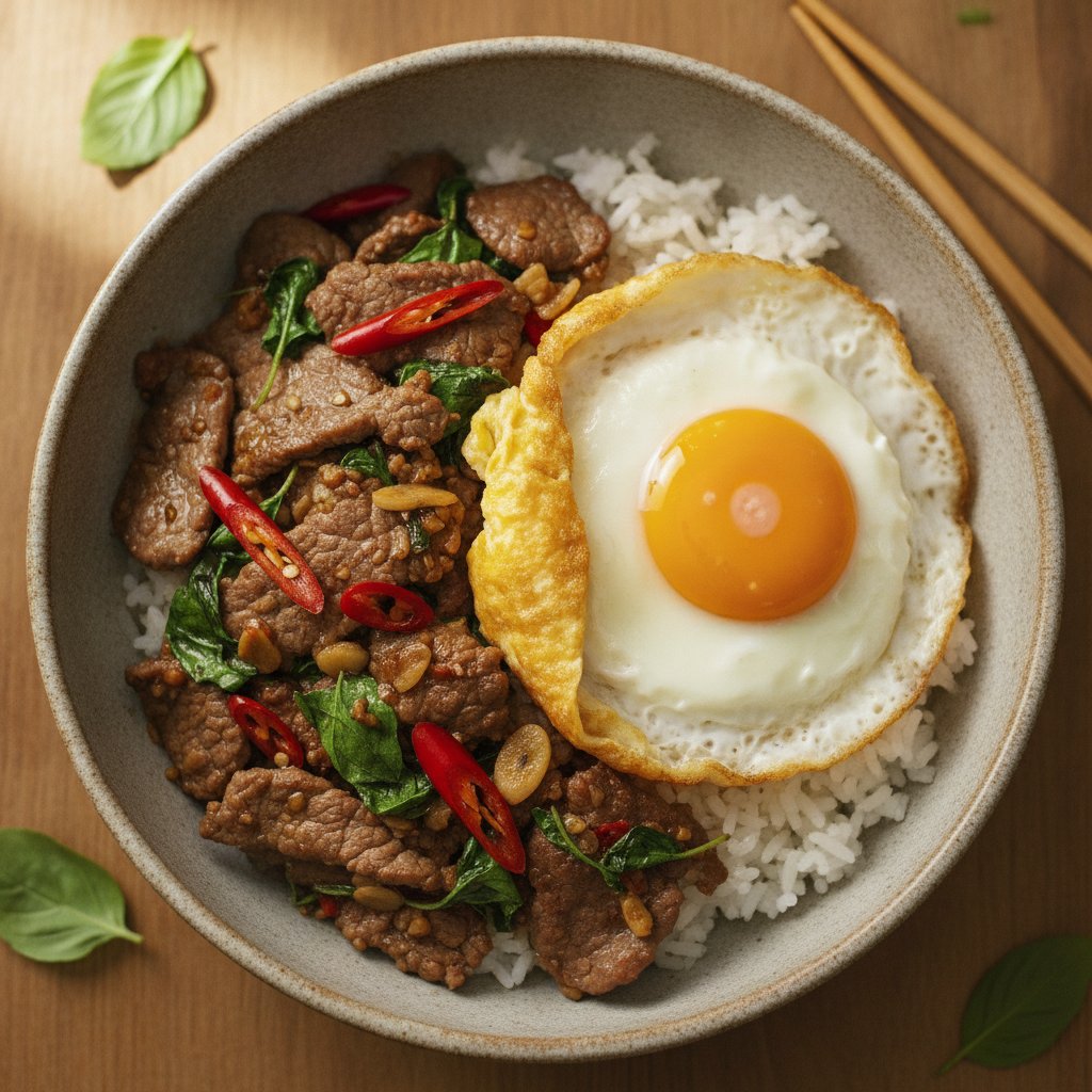 Basil Beef Stir-Fry (High-Protein)