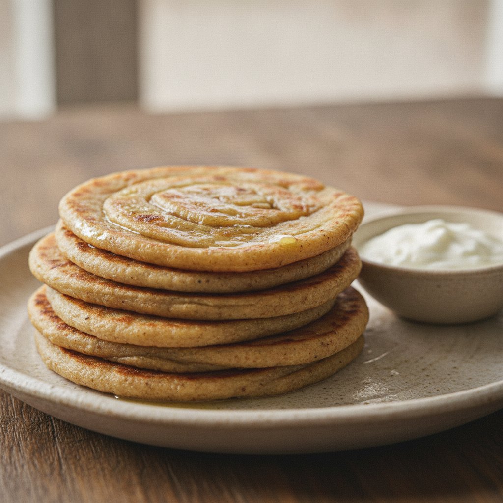 Layered Buttered Flatbread (Gluten-Free)