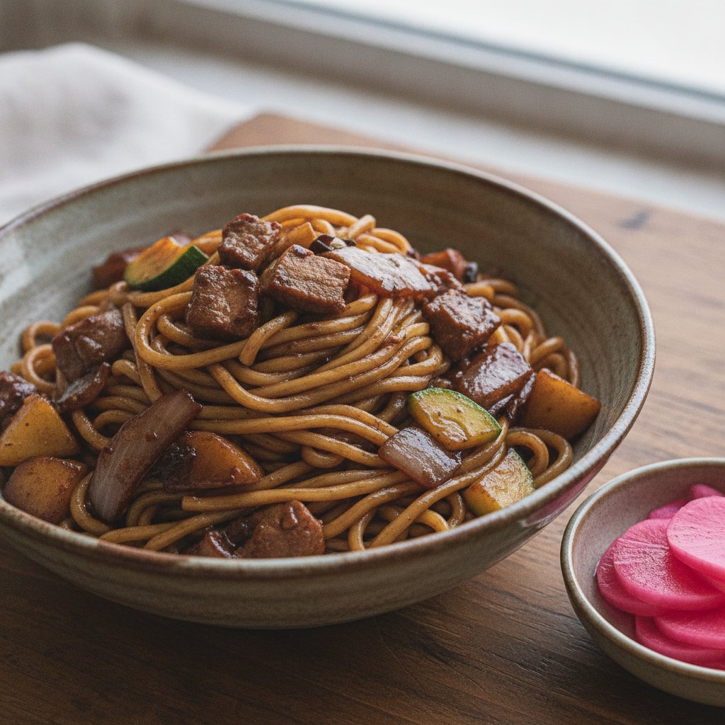 Black Bean Noodles