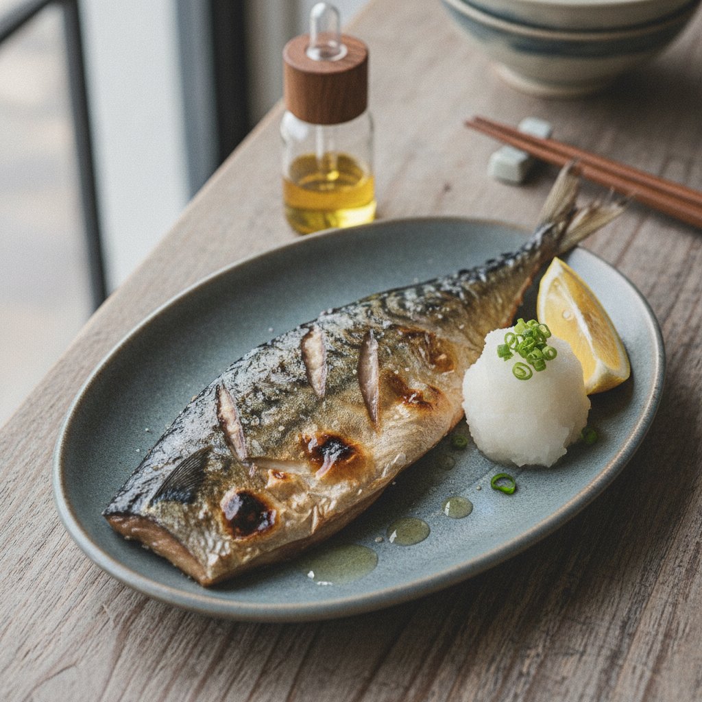 Salt Grilled Mackerel (Keto)