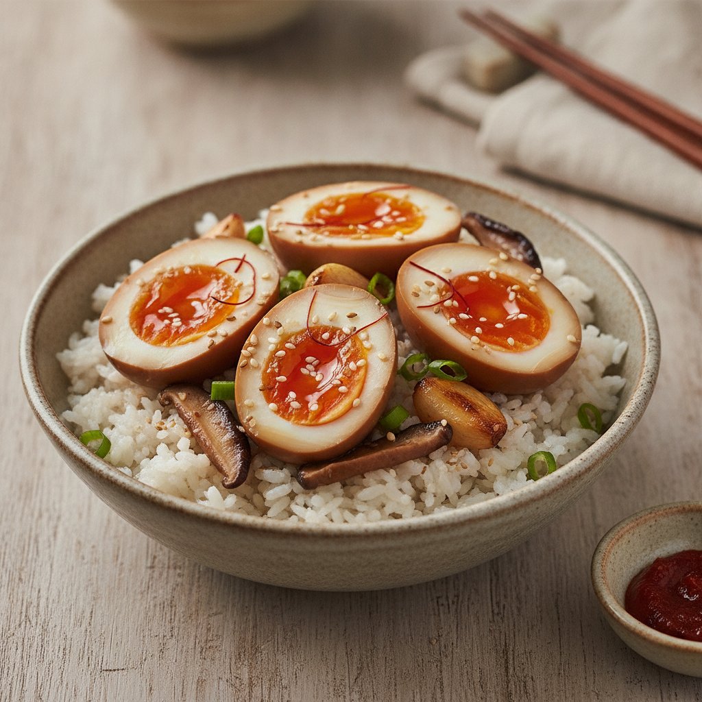 Soy Braised Eggs