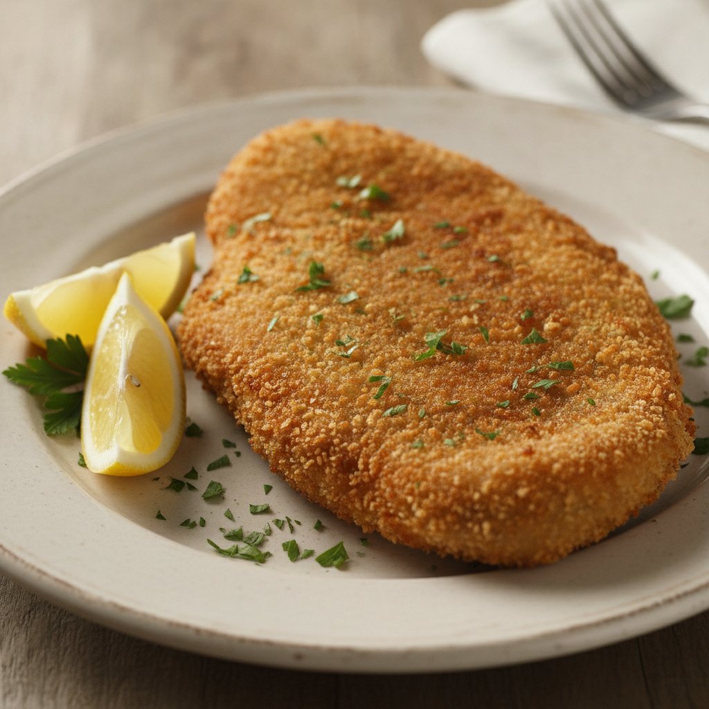 Fried Breaded Beef Cutlet