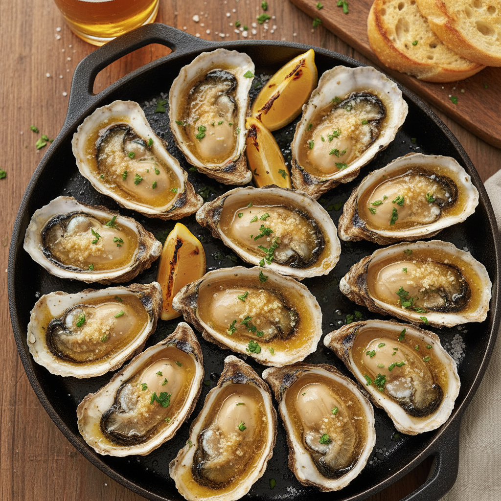 New Orleans Chargrilled Oysters