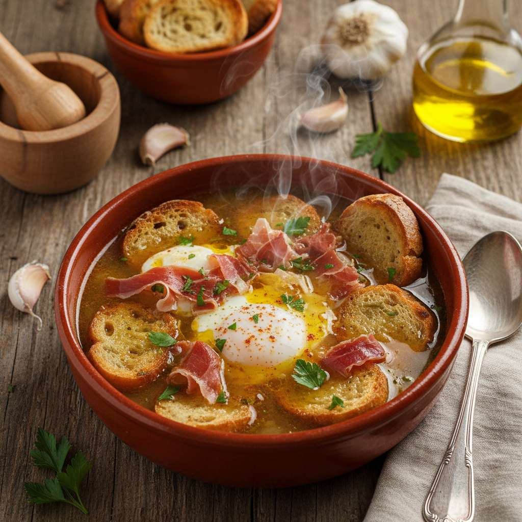 Cantabrian Garlic Soup