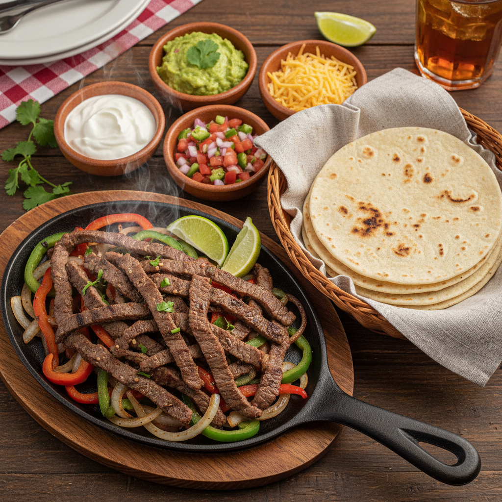 Texas Grilled Beef Fajita Plate