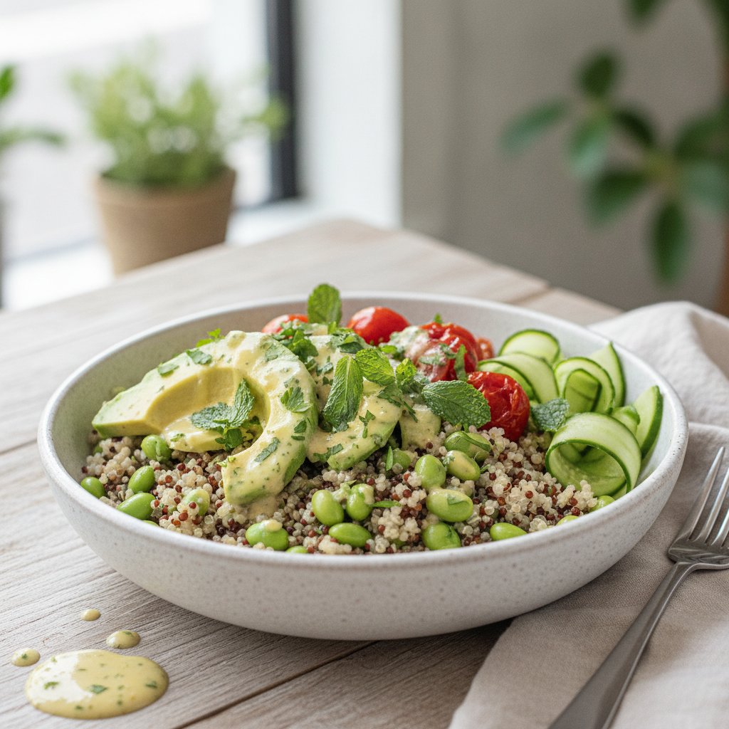 California Quinoa Avocado Bowl (High-Protein)