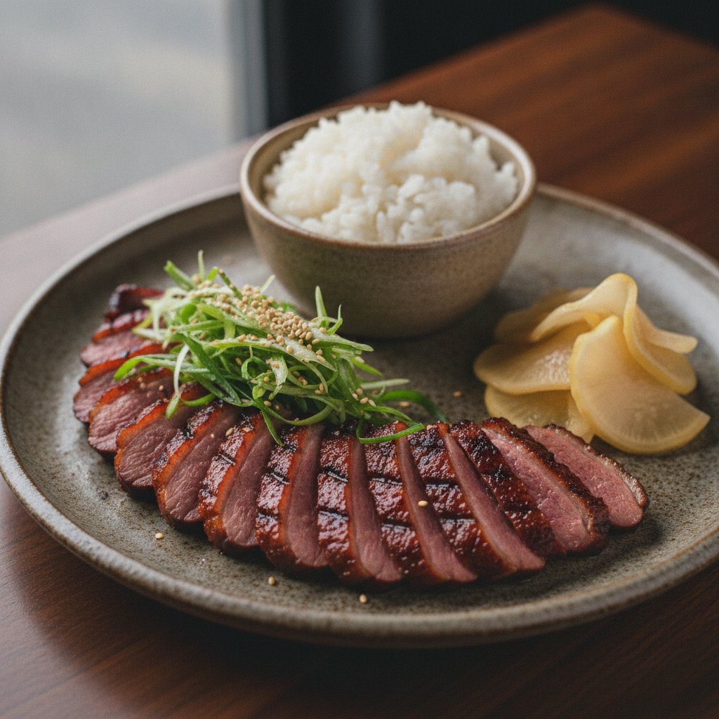 Korean Grilled Duck