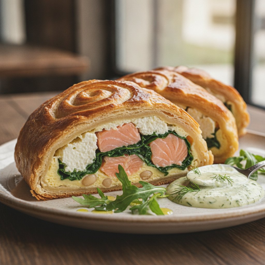 Salmon Pastry Loaf (High-Protein)