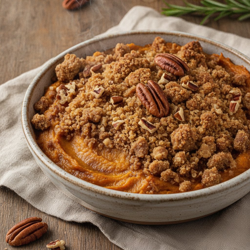 Vegan Sweet Potato Casserole