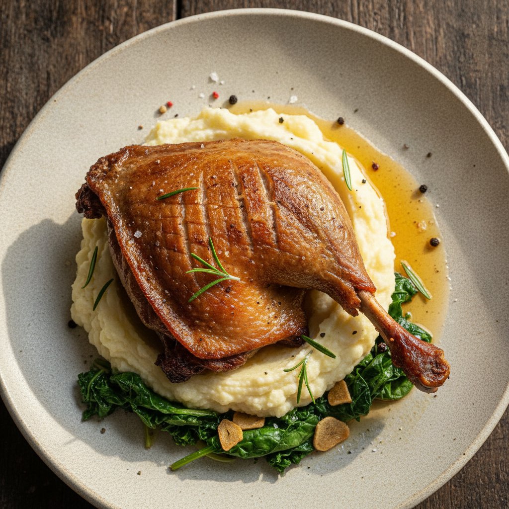 Crispy Duck Leg (Keto)