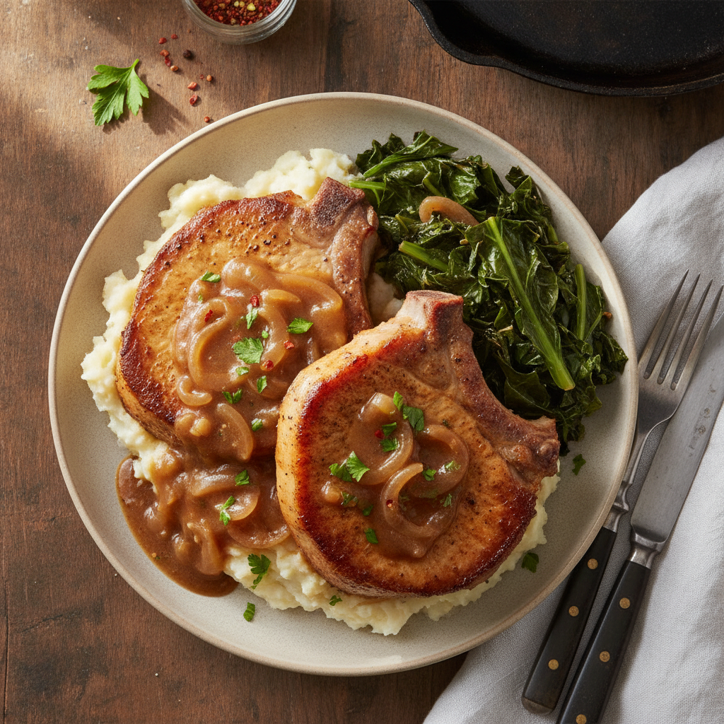 Smothered Pork Chops