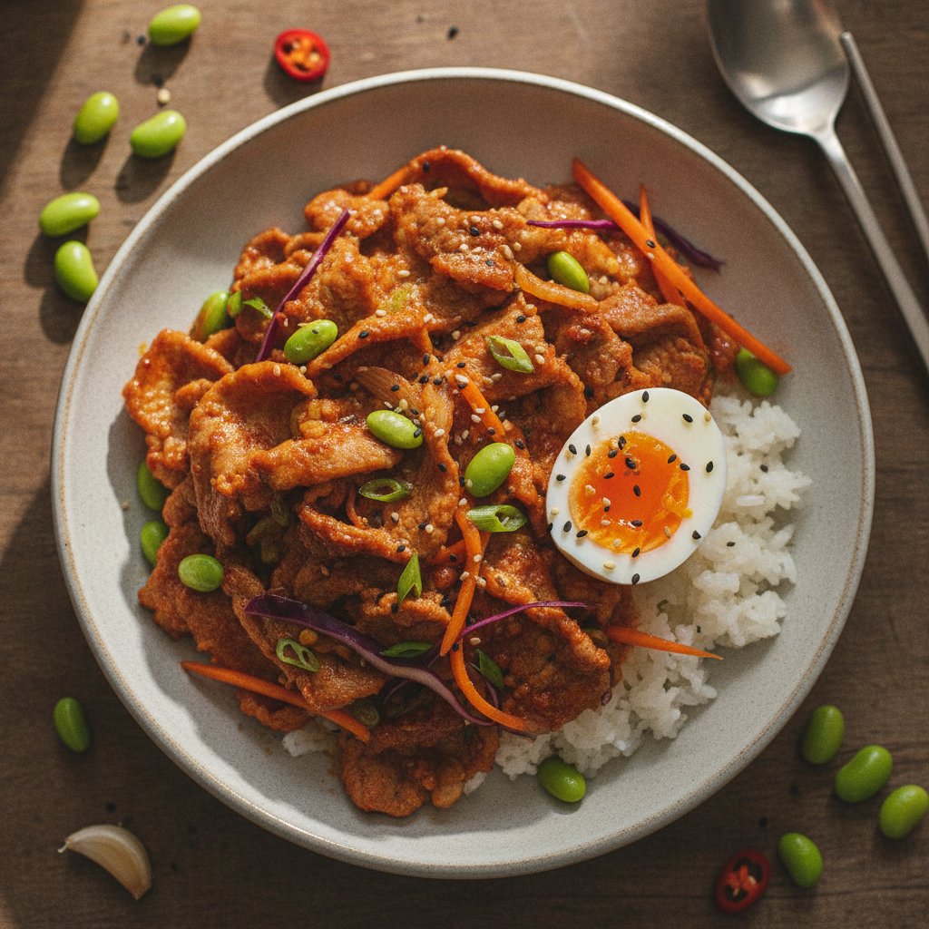 Spicy Stir-Fried Pork (High-Protein)