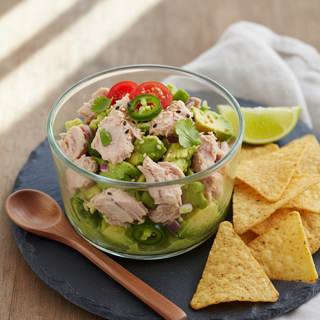 Tuna Avocado Smash Tub