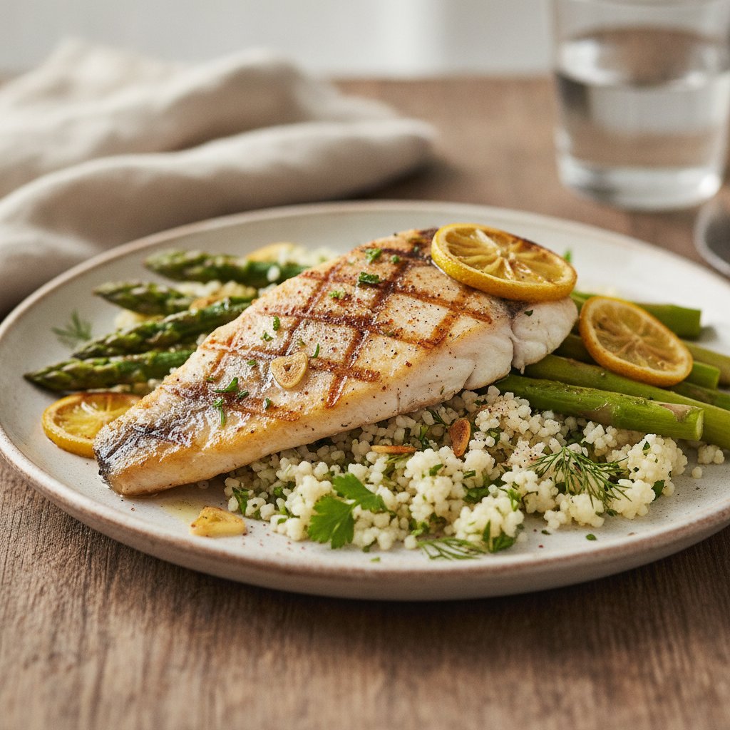 Grilled Sea Bream (Low-Calorie)
