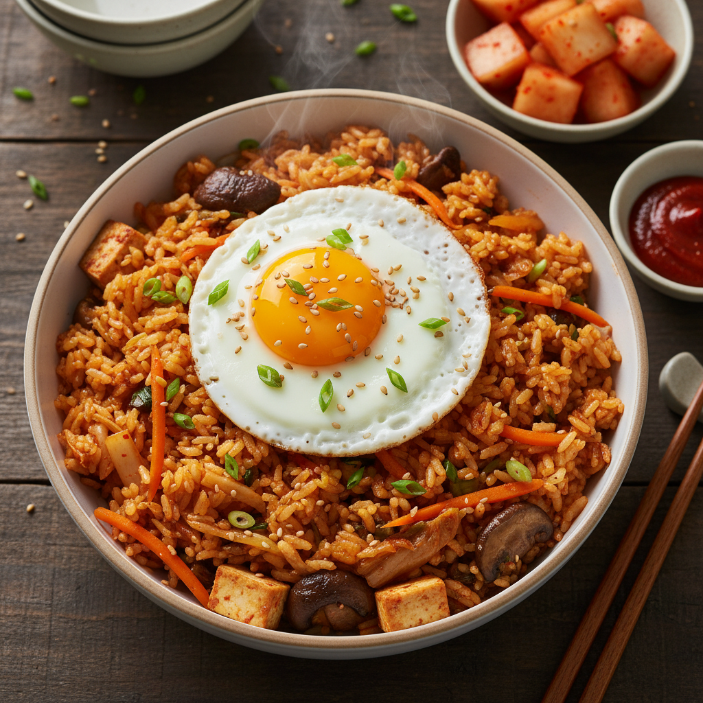 Vegetable Kimchi Bokkeumbap