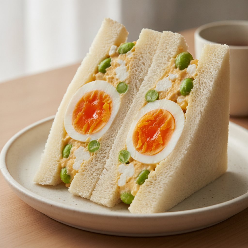Japanese Egg Salad Sandwich (High-Protein)