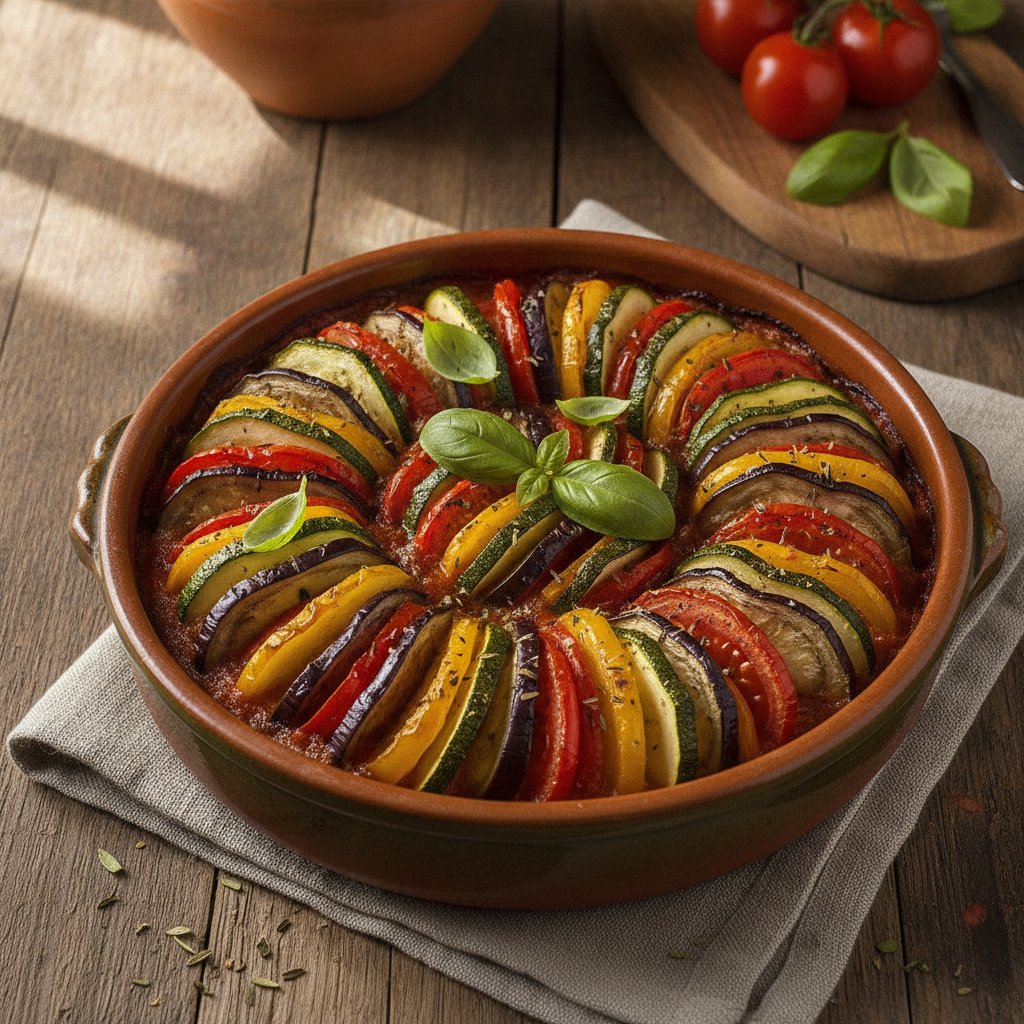 Baked Ratatouille Vegetables (Gluten-Free)