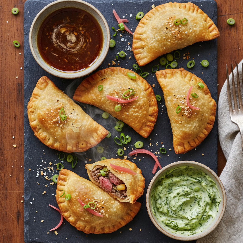 Wagyu and Ginger Empanadas