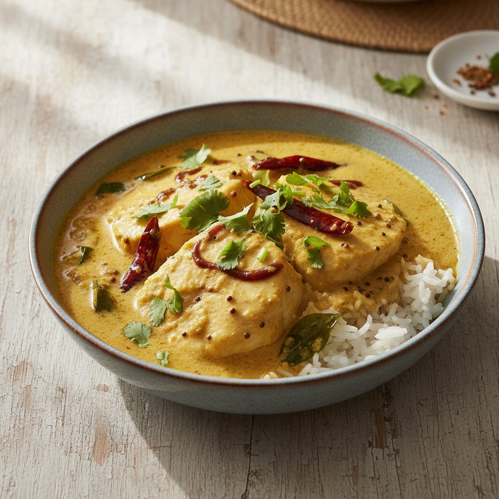 Coastal Style Fish Curry Bowl