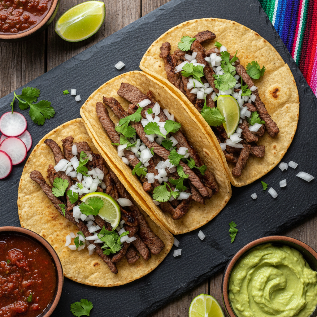 Tacos de Bistec